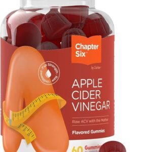 Chapter Six Apple Cider Vinegar Gummies | Gomitas de Vinagre de Manzana para Bienestar Diario