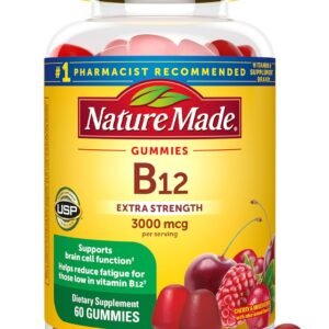 Nature Made Extra Strength Vitamin B12 Gummies | Vitamina B12 para Energía y Bienestar Diario