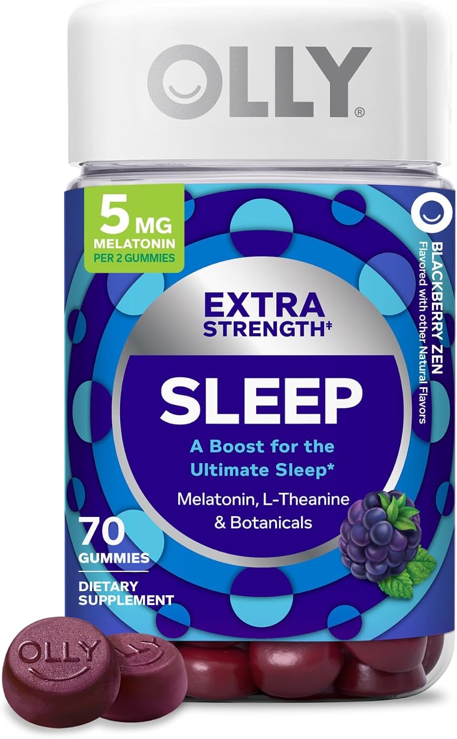 OLLY Extra Strength Sleep Gummies | Apoyo Extra para un Descanso Reparador - Image 2