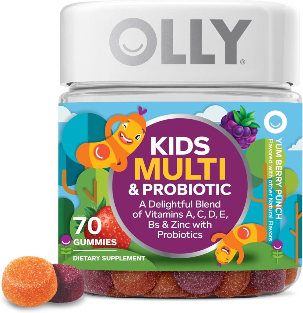OLLY Kids Multi + Probiotic Gummies | Multivitamínico y Probióticos para Niños