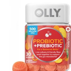 OLLY Probiotic + Prebiotic Gummies | Salud Digestiva y Equilibrio Intestinal