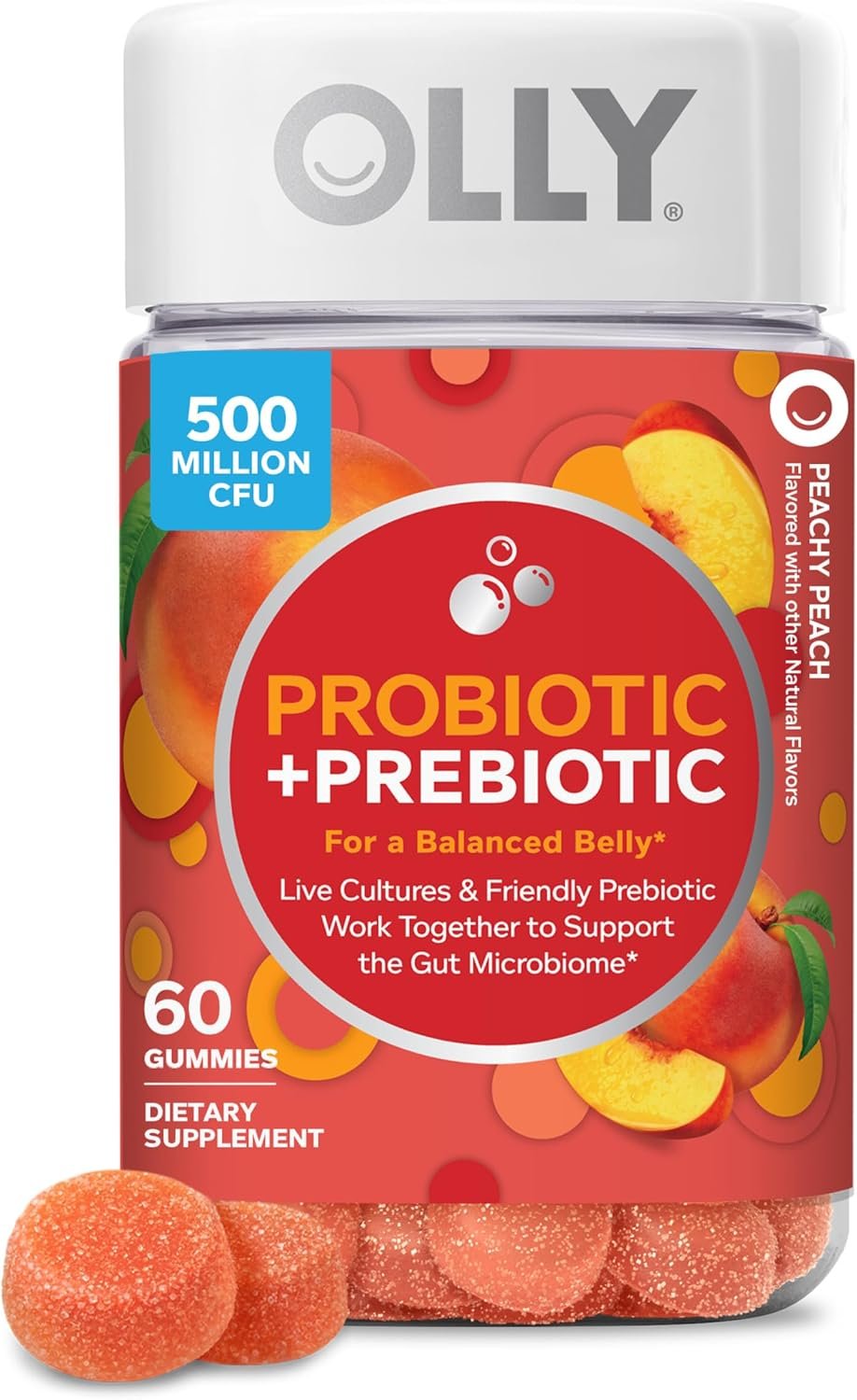OLLY Probiotic + Prebiotic Gummies | Salud Digestiva y Equilibrio Intestinal - Image 4