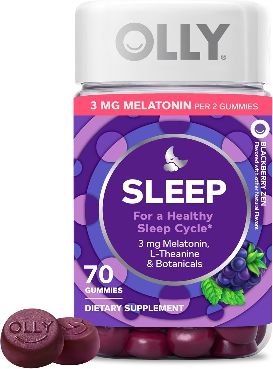 OLLY Sleep Gummies for a Healthy Sleep Cycle | Apoyo para un Ciclo de Sueño Saludable - Image 2