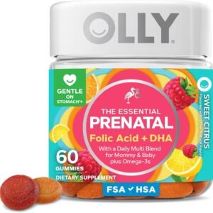 The Essential Prenatal Gummies Folic Acid + DHA | Vitaminas Prenatales con Ácido Fólico y DHA