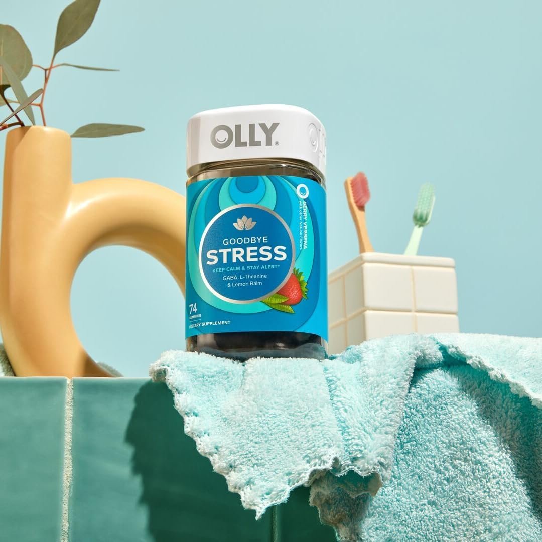 OLLY Goodbye Stress Gummies | Apoyo para la Relajación y el Bienestar Diario - Image 3