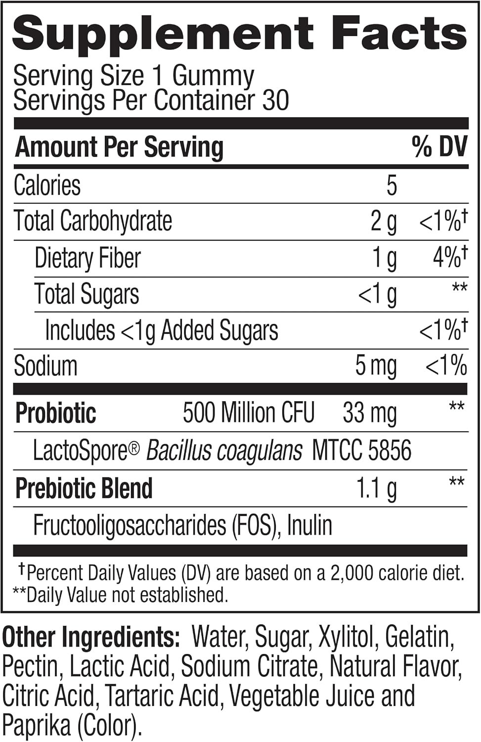 OLLY Probiotic + Prebiotic Gummies | Salud Digestiva y Equilibrio Intestinal - Image 3
